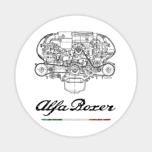 Italian Boxer engine Magnet